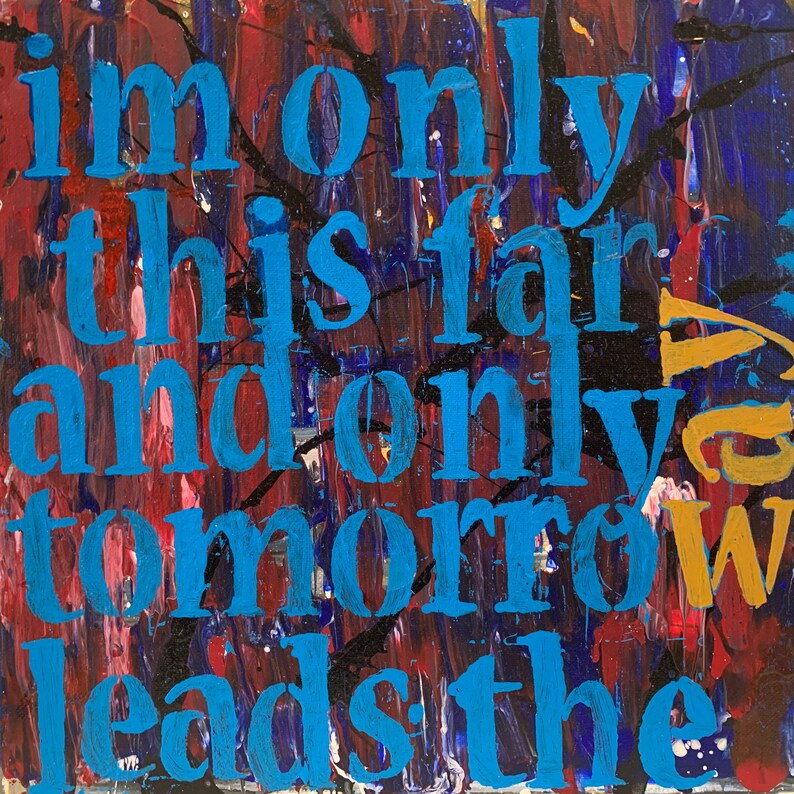 Download Music Art Affordable Art Cool Wall Painting Dave Matthews Band Art Small Abstract Painting Unique Home Decor Painting Art Collectibles Baby Land Co Il