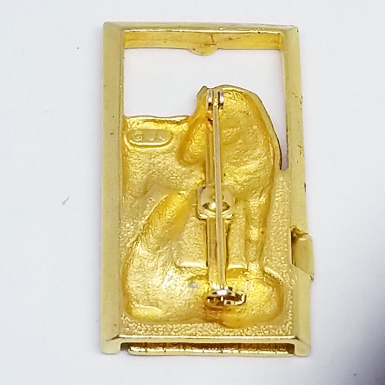 Horse in Stall Pin