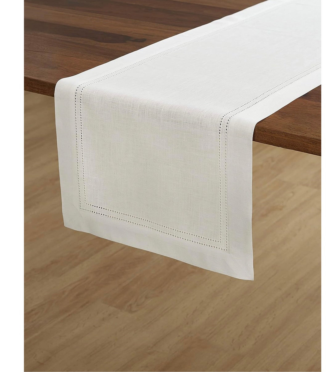 White Cotton Table Runner Bohemian Wedding Decoration off Etsy