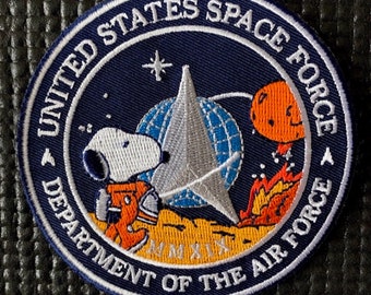 NASA US Space Force Patch - 3.5”