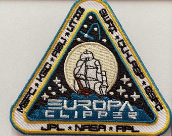 JPL NASA Europa Clipper Mission Patch - 3.5" Diameter