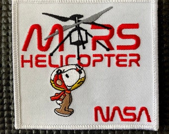 Parche espacial de la NASA para helicópteros de Marte (3,5" de diámetro)