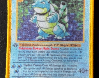 1999 Blastoise 1st Edition Shadowless Holographic Proxy Card