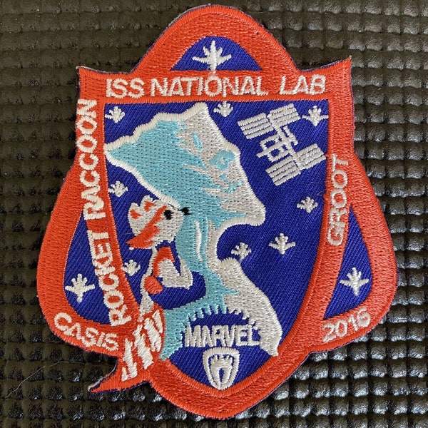 NASA Guardians of the Galaxy Marvel ISS Casis Mission Space Patch- 3" Width 3.5" Length