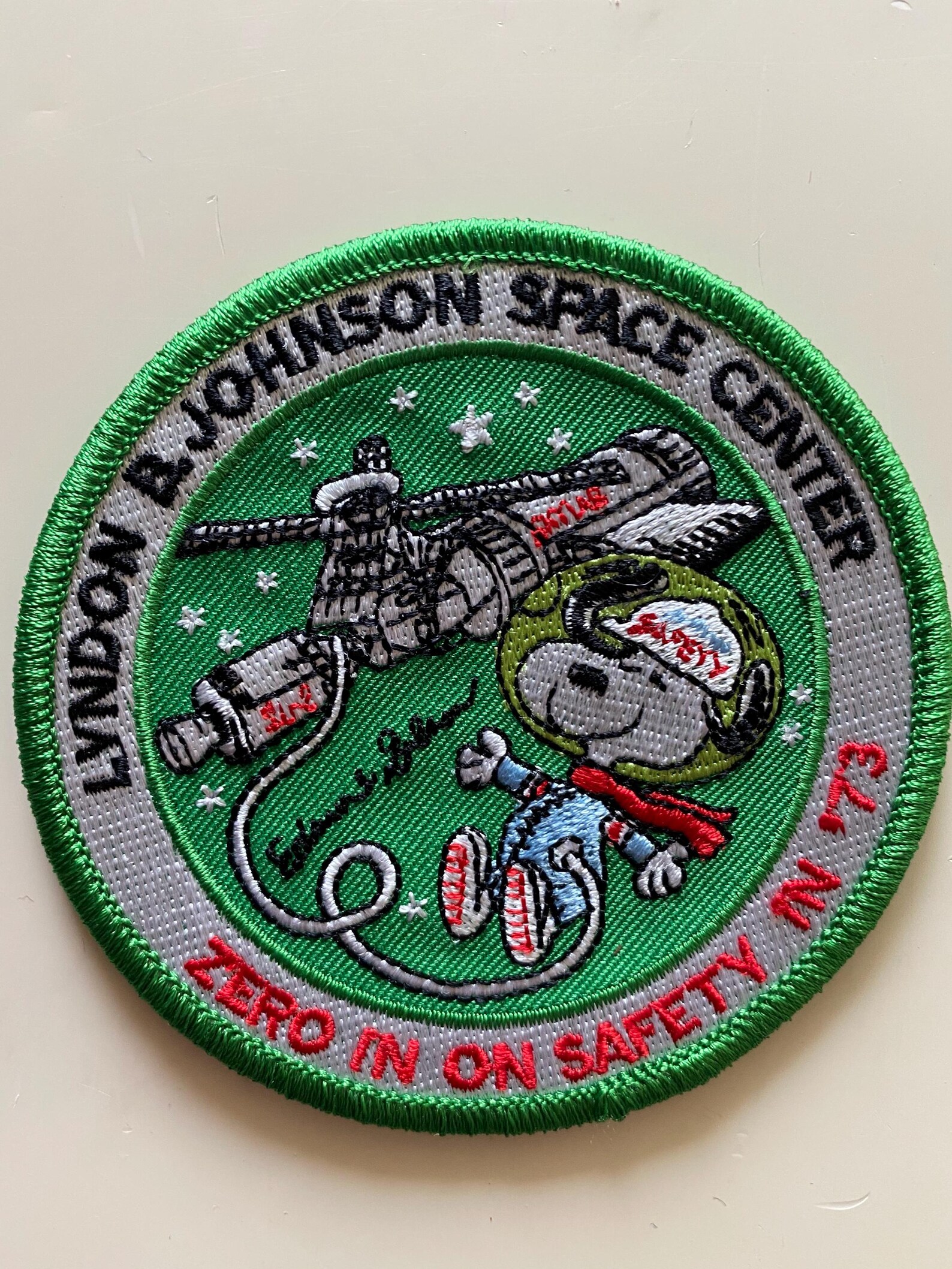 Johnson Space Center Patch NASA Johnson Space Flight Center - Zero in on Safety - Houston - JSC ...