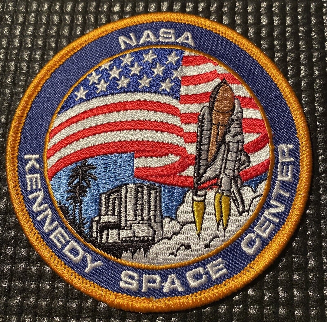 Johnson Space Center Patch NASA Kennedy Space Center - KSC Patch - 3.5” - Etsy