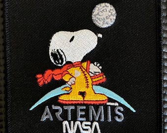 NASA Artemis Moon Mission 2024 Space Patch - Artemis Program - 3.5”