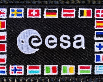 Parche espacial internacional de la Agencia Espacial Europea (ESA) - 3,5” x 2”
