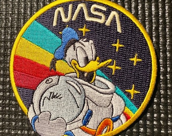 Parche espacial del Pato Donald de la NASA - 3,5" de diámetro