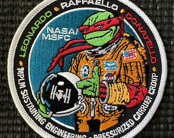 NASA ISS Space Station Patch- Width 3.5"