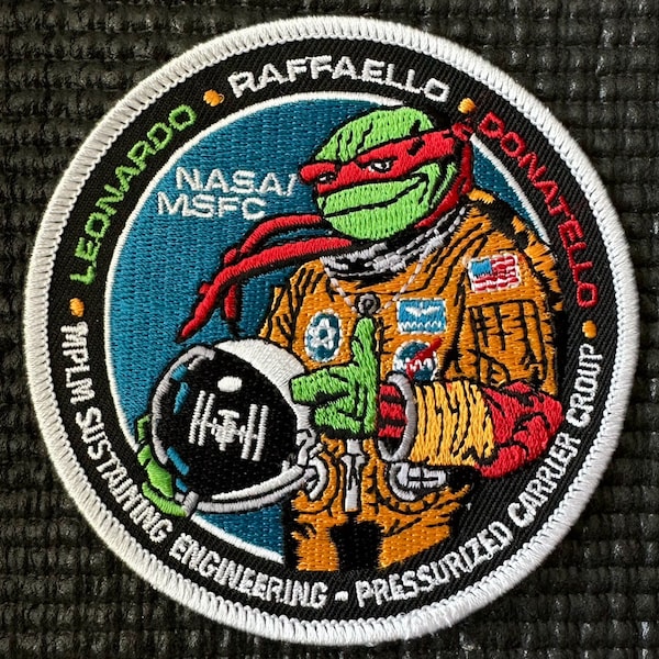 NASA ISS Space Station Patch- Width 3.5"