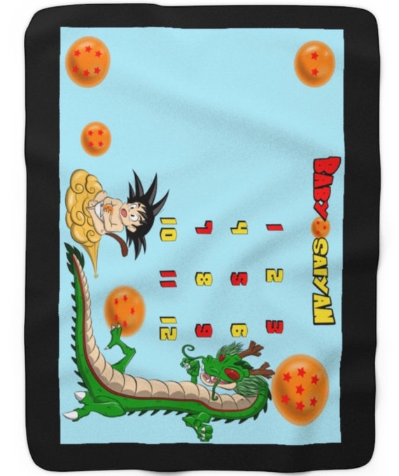Dragon Ball Baby Blanket Etsy