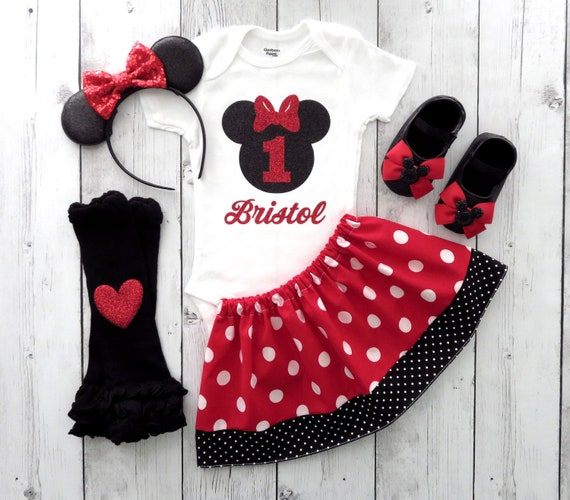 minnie mouse red outfit