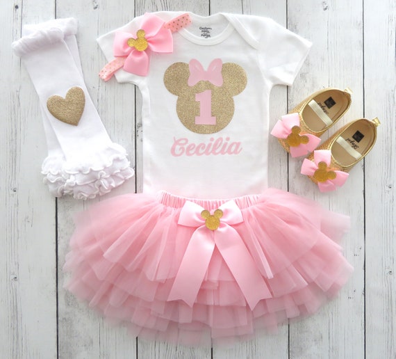 minnie mouse first birthday dress