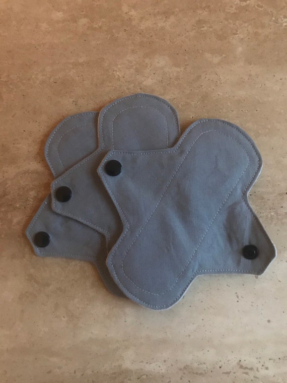 Incontinence Panty Liners 67 and 8 Inch Lengths. Set of 3 Etsy