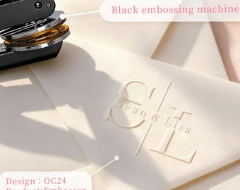 Grabador de monogramas / Grabador personalizado para bodas / Grabador de servilletas / Grabador de sobres e invitaciones / 27 diseños