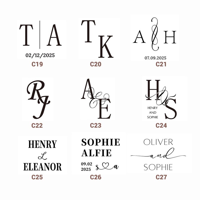 Personalized Wedding Embosser Stamp,chose Your Wedding Embosser ...