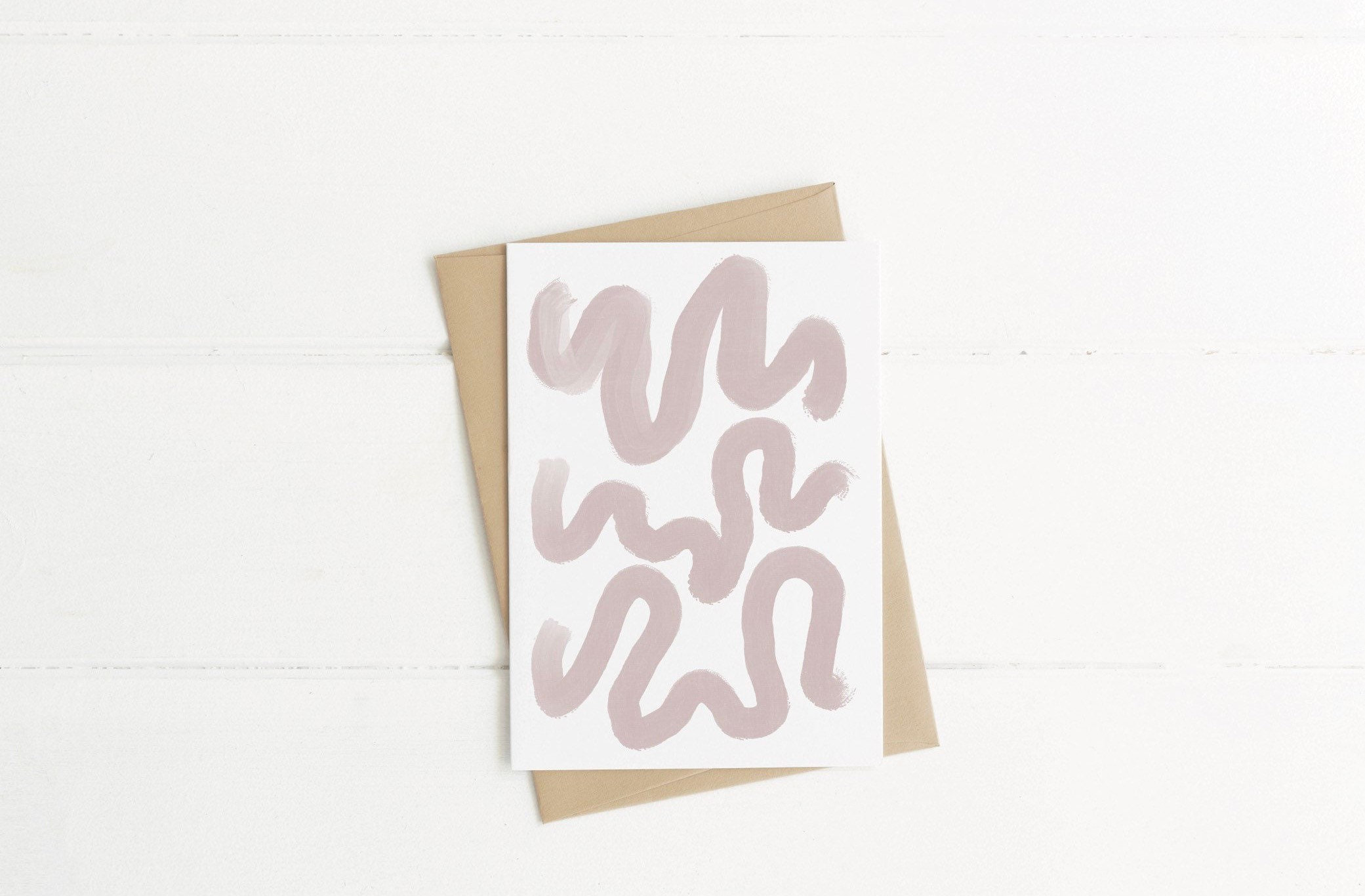 Minimalist greeting card set | 4 A6 Blank cards