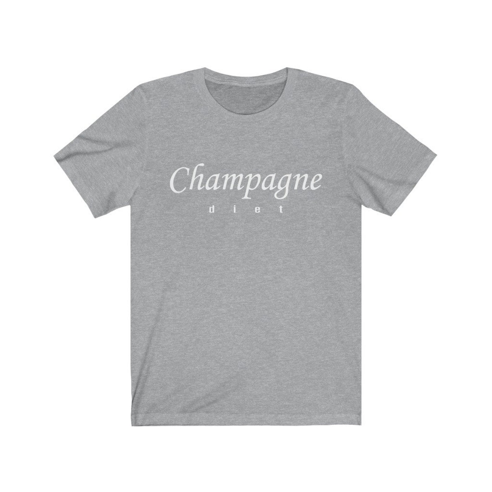 Champagne Shirt // Champagne diet // Funny t-shirt // Unisex | Etsy
