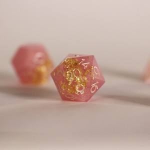 Gilded Rose- DnD Dice Dice Set