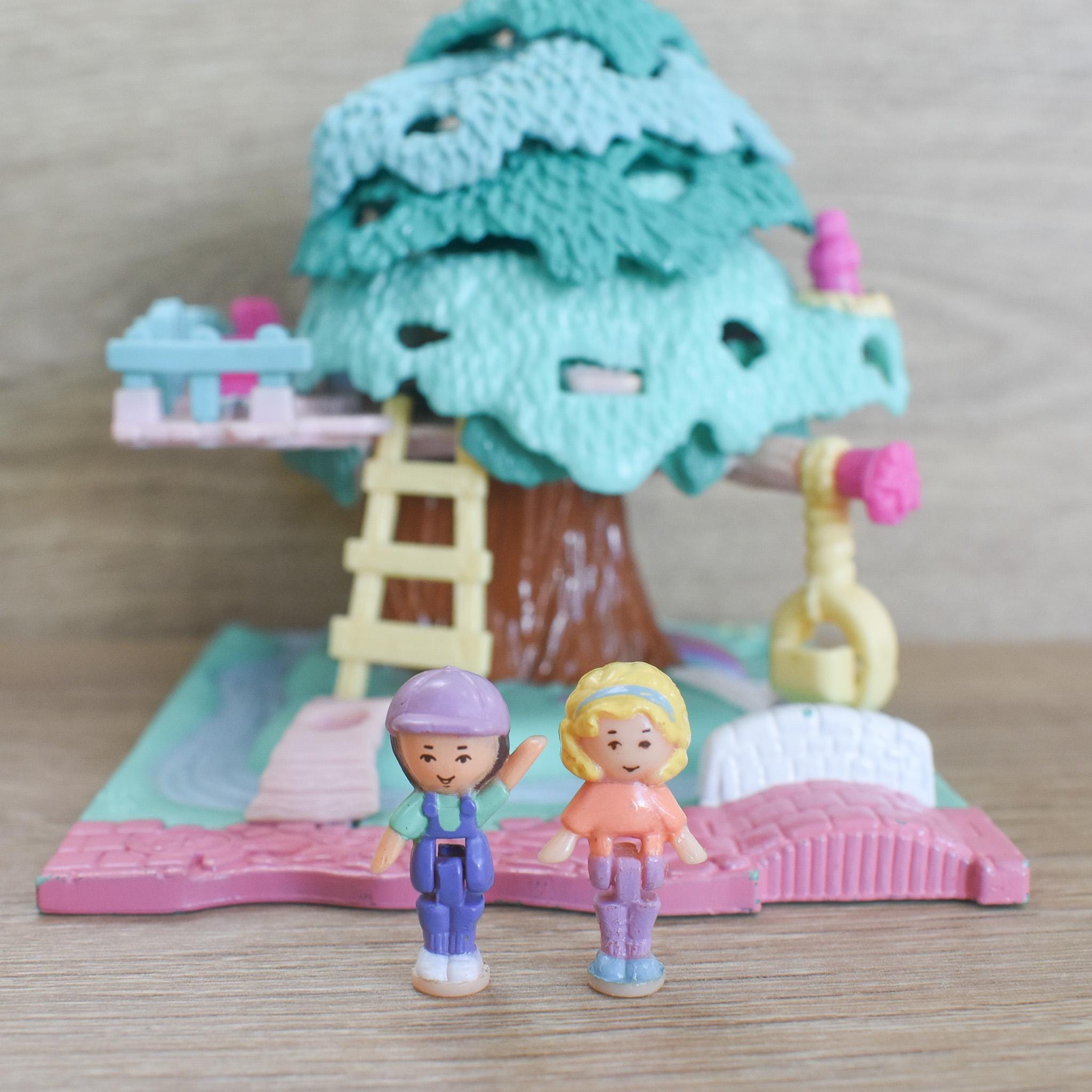 Maison Arbre Polly Pocket Bluebird Polyville 1994 – Complète – Occasion