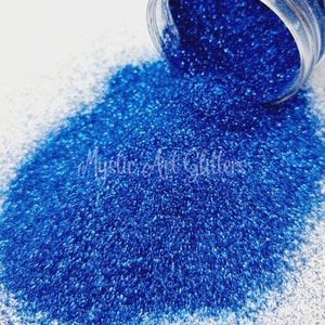 Glitter - Blue Velvet | Ultra fine | Ideal for - Nail or Body Glitter | Resin Art | Tumbler Making | Slime | Festival Fun | Crafts