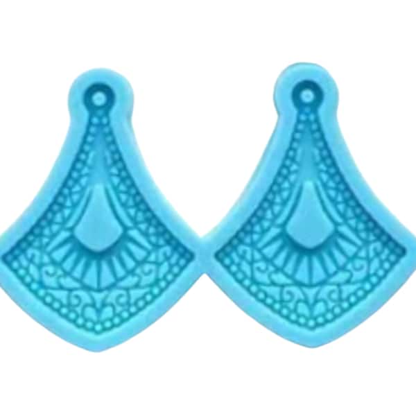 Swinging Dangle Silicone Earring Mould | Ideal for Resin Earrings, Keychains or Decorations