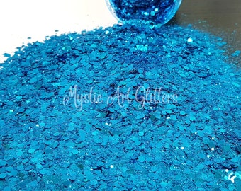 Glitter Mix - Cookie Monster | Chunky Mix | Resin Art | Slime | Festival Fun | Nail or Body Glitter | Crafts | Tumbler Making