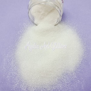 Glitter - Daisy | Sparkly White Ultra fine | Nail or Body Glitter | Resin Art | Tumbler Making | Slime | Festival Fun | Crafts
