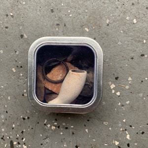 London Thames Mudlark Treasure Tin