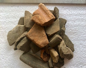 Roman and Medieval Pottery shards