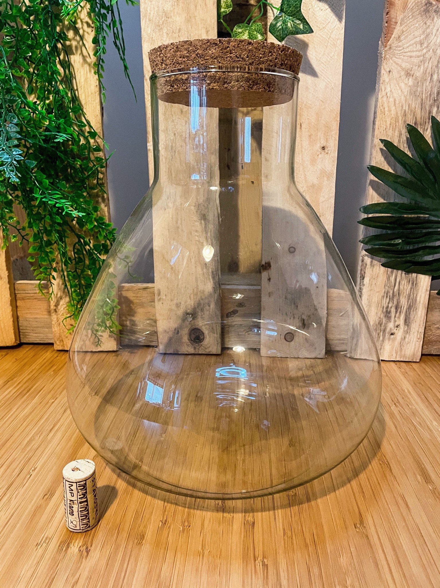 Handmade Glass Terrarium Jar XXL MEGA LARGE With or Etsy