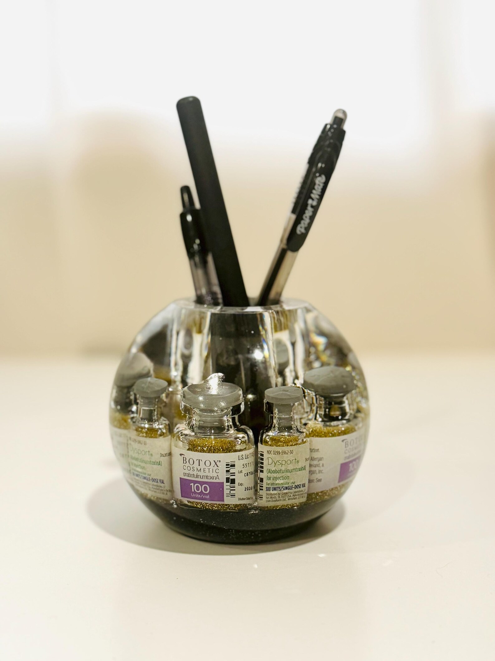 Pen Holder, Botox, Dysport, Xeomin, Desk Decor, Customizable, Office ...