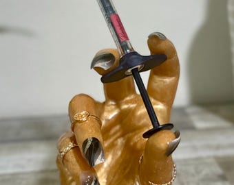 Nurse Hand Statue, Med Spa Decor, Juvederm, Restylane, Versa, RHA, Fillers, Plastic Surgery, Medispa, Nurse Gift, Medical Art, Hand Figure