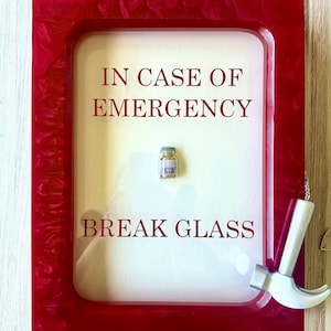 Med Spa, Plastic Surgery, Dermatology, Office Decor, Emergency Box, Botox, Resin Art, Nurse Injector Gift, Holiday Gift, Medical Gift,