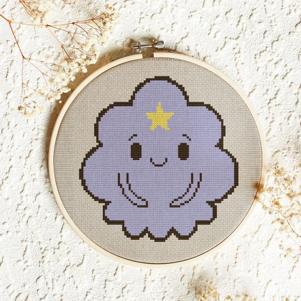 Lumpy Girl from Space Cross Stitch Pattern