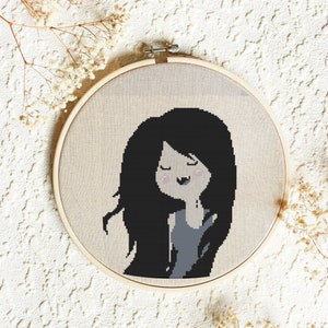 Vampire Princess Cross Stitch Pattern