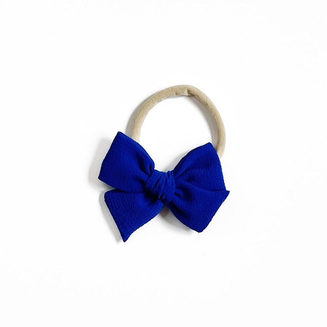 Cypress Row Baby Girls Collins Bubble - Pink Bowtiful Bows - Blue Collar