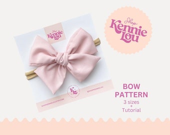 Pinwheel Bow Pattern / Pinwheel Bow Tutorial / Pinwheel Bow / Baby Bow / Baby Headband / Toddler Bow / Toddler Hair Clip / Little Girl Bow