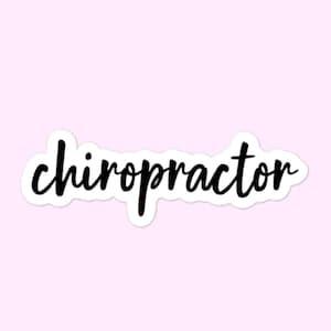Chiropractor Stickers, Chiro Life, Chiropractic, Chiropractor, Spine Whisperer Bubble-Free Stickers