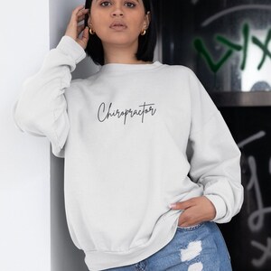 Chiropractor Unisex Crewneck Sweatshirt