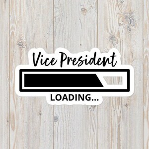 Vice-president laadt bubble-free stickers