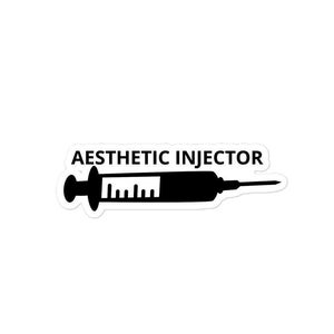 Aesthetic Injector Syringe Stickers | Nurse, Botox, Filler, Bubble-Free Stickers