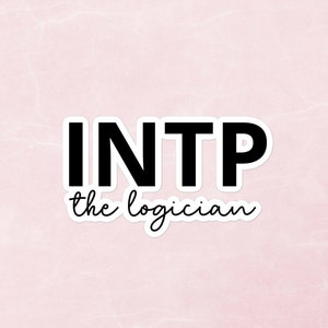 INTP The Logician | Personality Type Psychology Bubble-Free Stickers