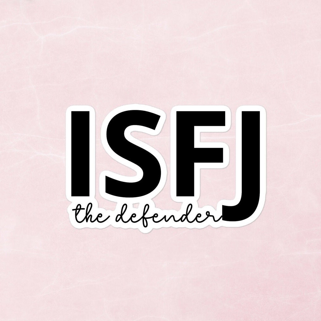 ISFJ the Defender Personality Type Psychology Bubble-free Stickers ...