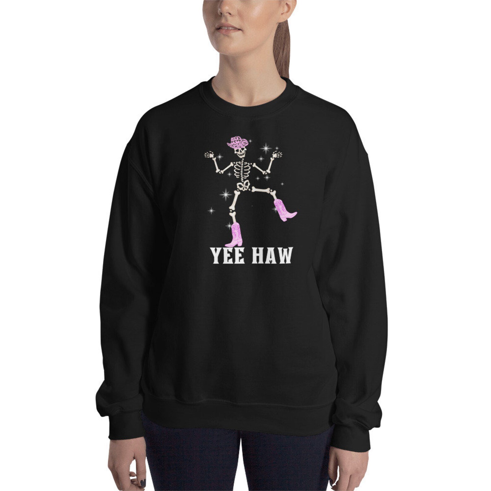 Skeleton Cowgirl Tee