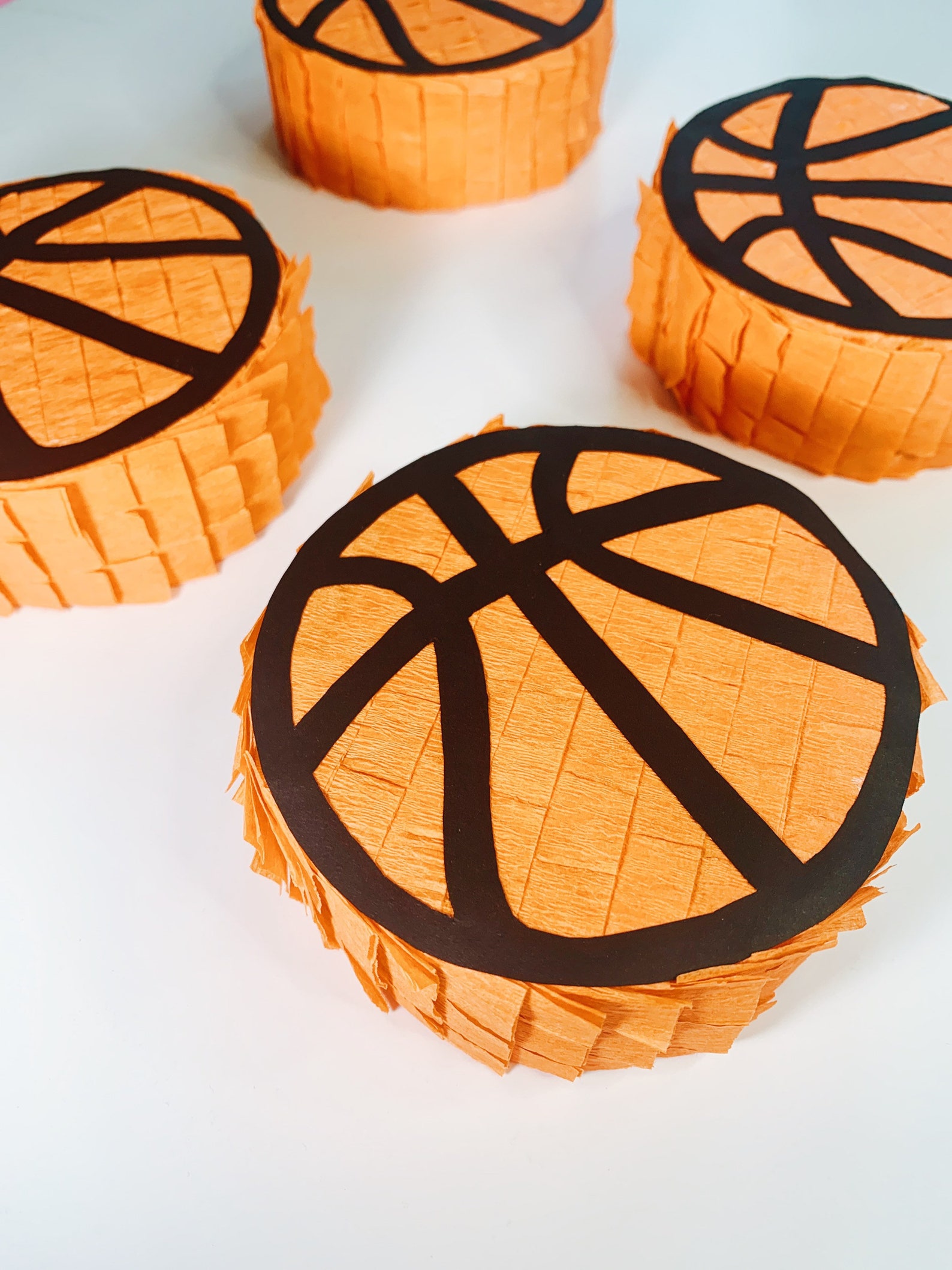 Basketball Mini Piñata 1 Sports Birthday Theme Party Party Etsy