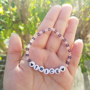Twice Kpop Member Beaded Bracelets | Nayeon | Jihyo | Mina | Momo | Sana |Jeongyeon | Chaeyoung |Dahyun | Tzuyu | Kpop