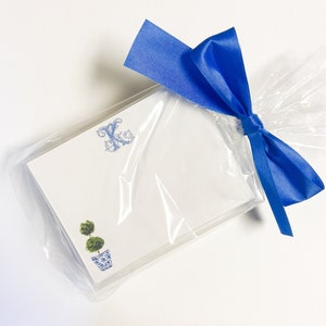 Custom Monogram Chinoiserie Briefpapier