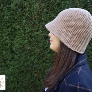 Crochet PDF Bucket Hat Pattern , Easy Crochet Pattern